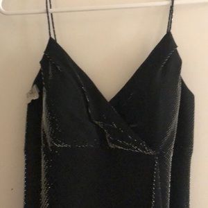 De Laru Black/Silver long dress